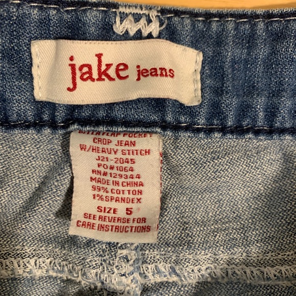 Jake jeans size 5 Capri length 24” inseam - Picture 5 of 8